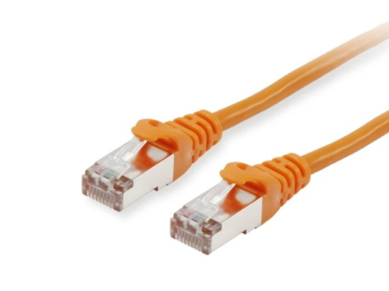 Image of Equip Cat.6A S/FTP Patch Cable. Orange. 25m