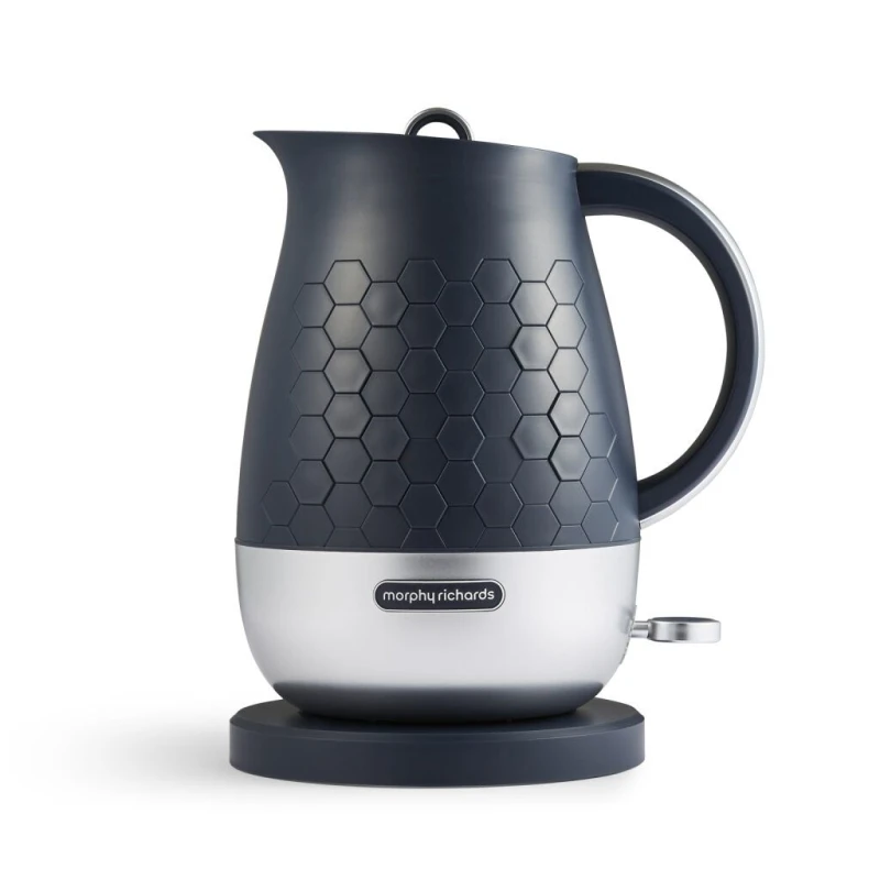 Image of Morphy Richards Cassini 1.7L Jug Kettle Olivine in Dark Blue Dark Blue One Size Unisex 5056765400246