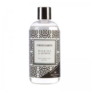 Image of Fired Earth Black Tea and Jasmine Reed Diffuser Refill 200ml
