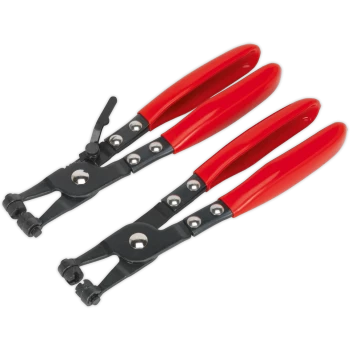 Image of Sealey 2 Piece Hose Clip Plier Set