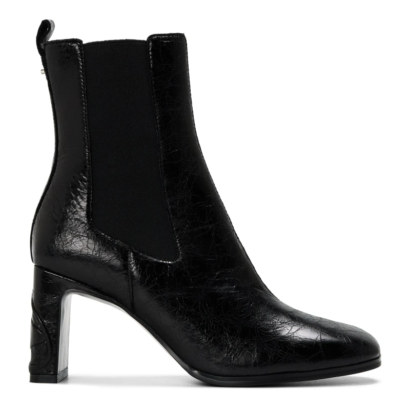 Image of Diesel Womens Giove Ankle Heeled Boots Black female 2.5 (35)