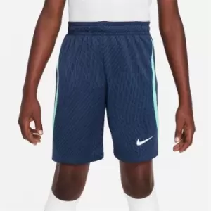 Image of Nike Nk Df Strk Short K Br - Blue