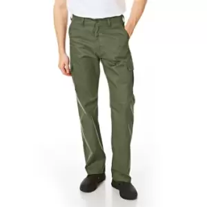 Image of Lee Cooper Workwear Cargo Trousers Mens - Green