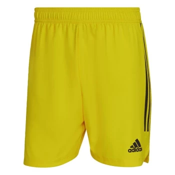 Image of adidas Condivo 22 Match Day Shorts Mens - Team Yellow / Black