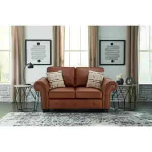 Image of Oakana Luxury Bonded Leather 2 Seater Brown