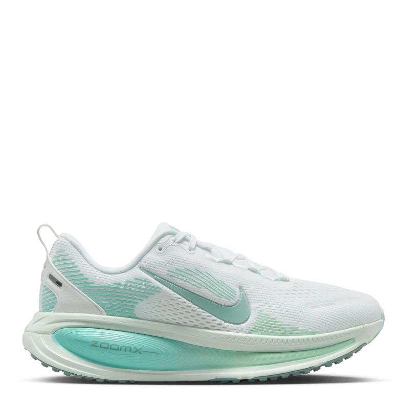 Image of Nike Vomero 18 Road Running Shoes Womens White/Mint female 4 (37.5)