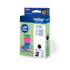 Image of Brother LC221 Black Ink Cartridge