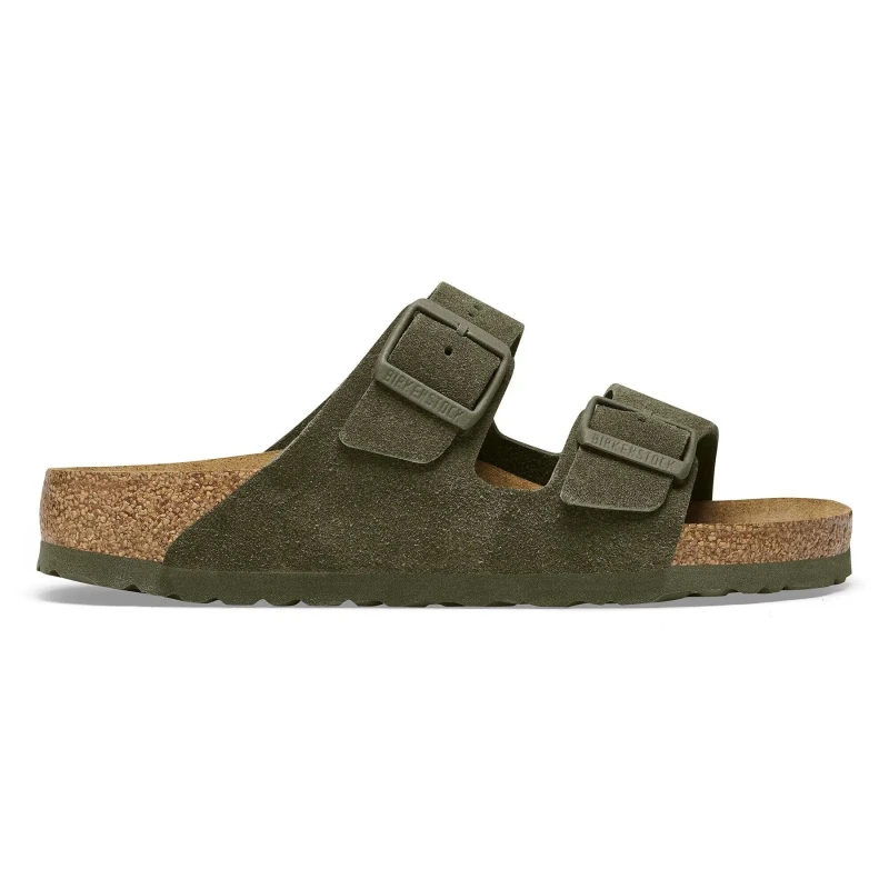 Image of Birkenstock Leather sandals Birkenstock Arizona Vert Unisex 36