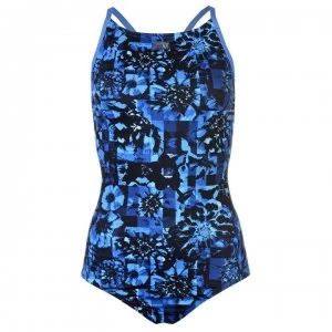 Image of Slazenger Rebecca Adlington Thinstrap Swimsuit Ladies - Blue