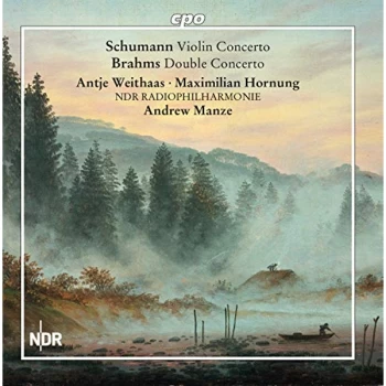 Image of Antje Weithaas - Schumann: Violin Concerto/Brahms: Double Concerto CD