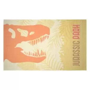 Image of Decorsome x Jurassic Park Evergreen Dino Head Woven Rug - Small