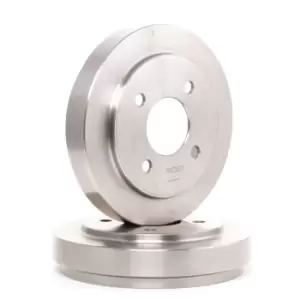 Image of RIDEX Brake Drum Rear Axle 123B0064 Rear Brakes,Drum Brake SEAT,NISSAN,Cordoba Limousine (6K1, 6K2),Cordoba Vario (6K5),MICRA II (K11)