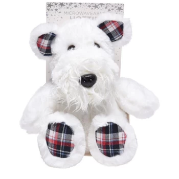 Image of Linea Microwavable Hottie - White Westie