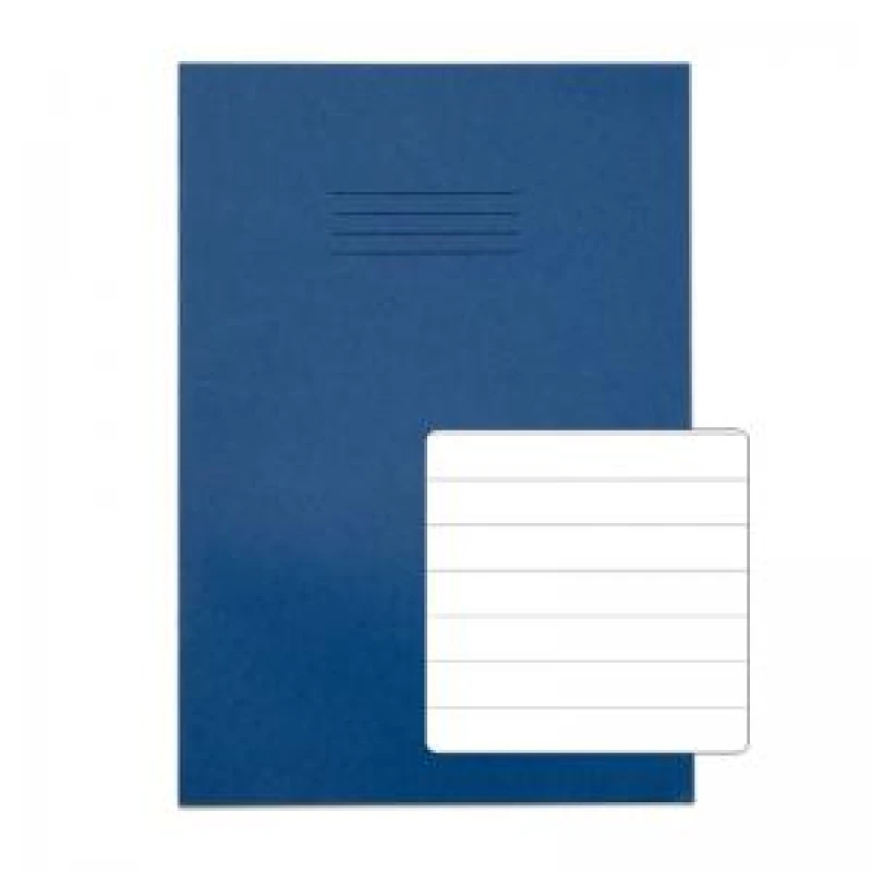 Image of RHINO A4 Exercise Book 48 page, Dark Blue, F12 (Pack of 100)