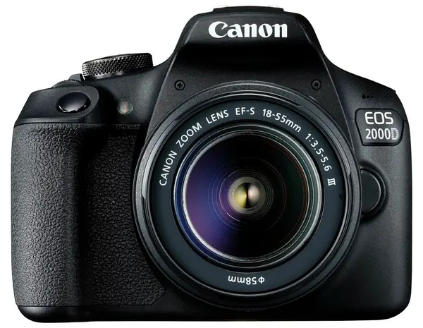 Image of Canon EOS 2000D DSLR Camera with 18-55mm DC Lens