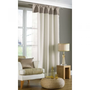 Image of Opal Design Slot Top Voile Curtain Panel Size: 145x225cm - TJ Hughes