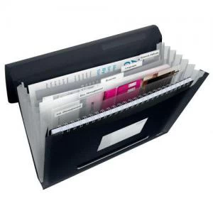 Image of Choices Expanding Project File A4 Black - Outer Carton of 5