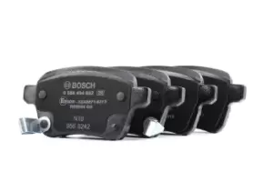 Image of Bosch Brake pad set FIAT 0 986 494 802 77366595,77366595,77367914 77366595