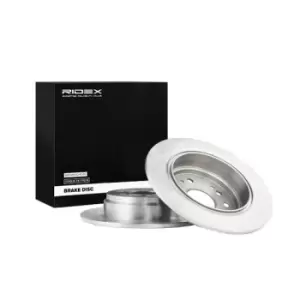 Image of RIDEX Brake disc HONDA 82B0528 42510S9A000,42510S9AN00,42510SCAE00 Brake rotor,Brake discs,Brake rotors 42510SMCN00,42510SMCN01,42510SMCN02