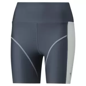Image of Puma Womens Marathon 6" Shorts - Grey