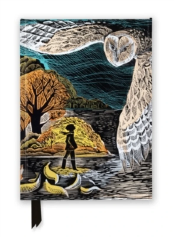 Image of Angela Harding: October Owl (Foiled Journal) Notebook / blank book