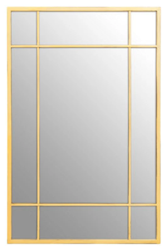 Image of Interiors By Ph Charlene Wall Mirror, Gold 1102261