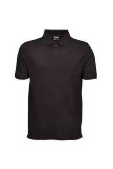 Image of Heavy Pique Short Sleeve Polo Shirt