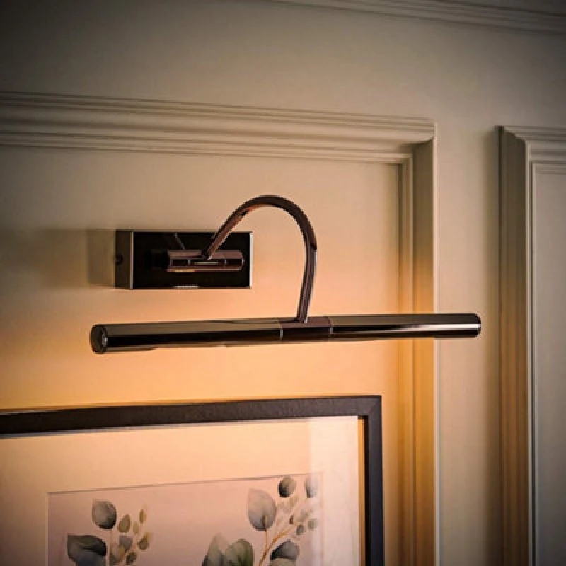 Image of ValueLights ValueLights Capri Pair of Adjustable Twin Bulb Picture Wall Lights with G9 Bulbs in Black One Size Unisex 5016529061939