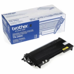 Image of Brother TN2005 Black Laser Toner Ink Cartridge
