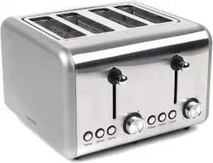 Image of Salter Metallics Polaris EK3352 4 Slice Toaster