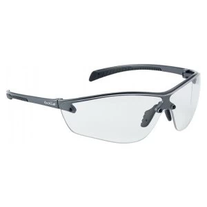 Image of Bolle Silium SILPPSI Safety Glasses Clear with Platinum Coating