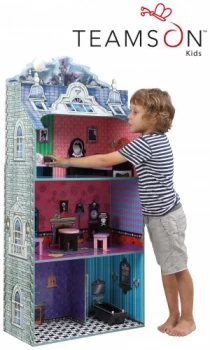 Image of Teamson Kids Monster Mansion Dolls House.