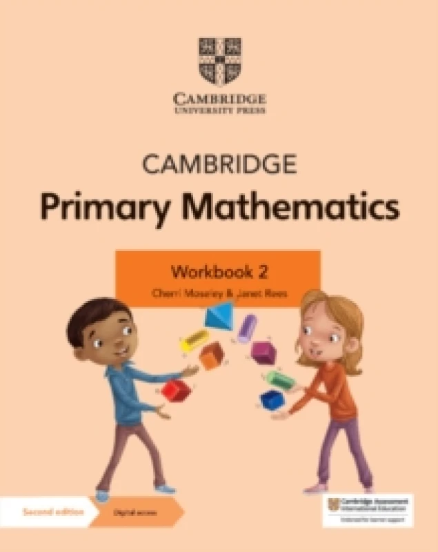 Image of cambridge primary mathematics workbook 2 with digital access 9781108746465