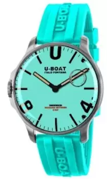 Image of U-Boat Watch Darkmoon 44 Aquamarina SS Limited Edition