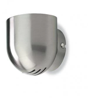 Image of 1 Light Indoor Wall Light Brushed Steel, GU10