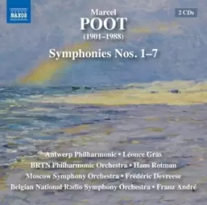 Image of Marcel Poot Symphonies Nos 1-7 by Marcel Poot CD Album