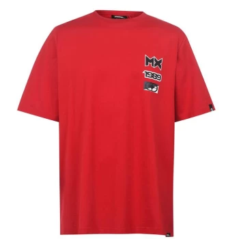 Image of No Fear Graphic T Shirt Mens - Red