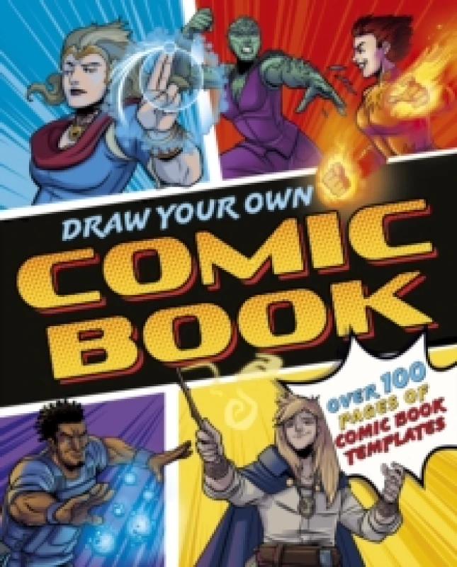 Image of Draw Your Own Comic Book : Over 100 Pages of Comic Book Templates Paperback / softback