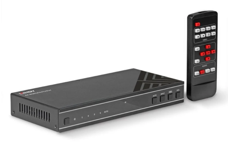 Image of Lindy 4x1 4K60 HDMI Seamless Multiview Switch