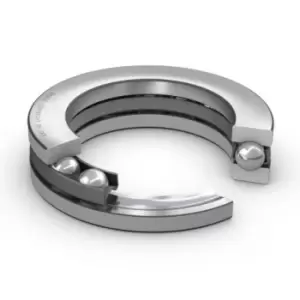 Image of SKF Thrust Ball Bearing - 6mm I.D, 14mm O.D