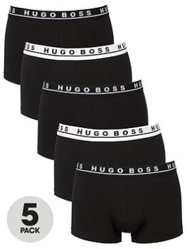 Image of Hugo Boss 5 Pack Trunks Black Size L Men