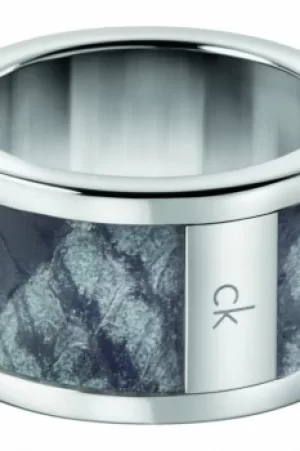 Image of Ladies Calvin Klein Stainless Steel Size R/S Spellbound Ring KJ0DAR090109