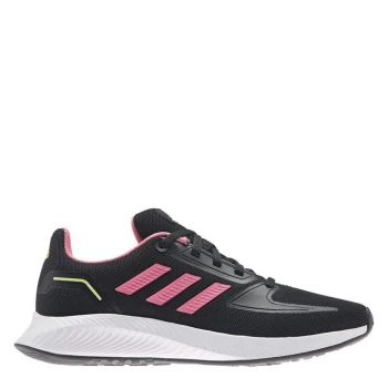 Image of adidas Runfalcon 2 Running Shoes Junior Girls - Black/Pink