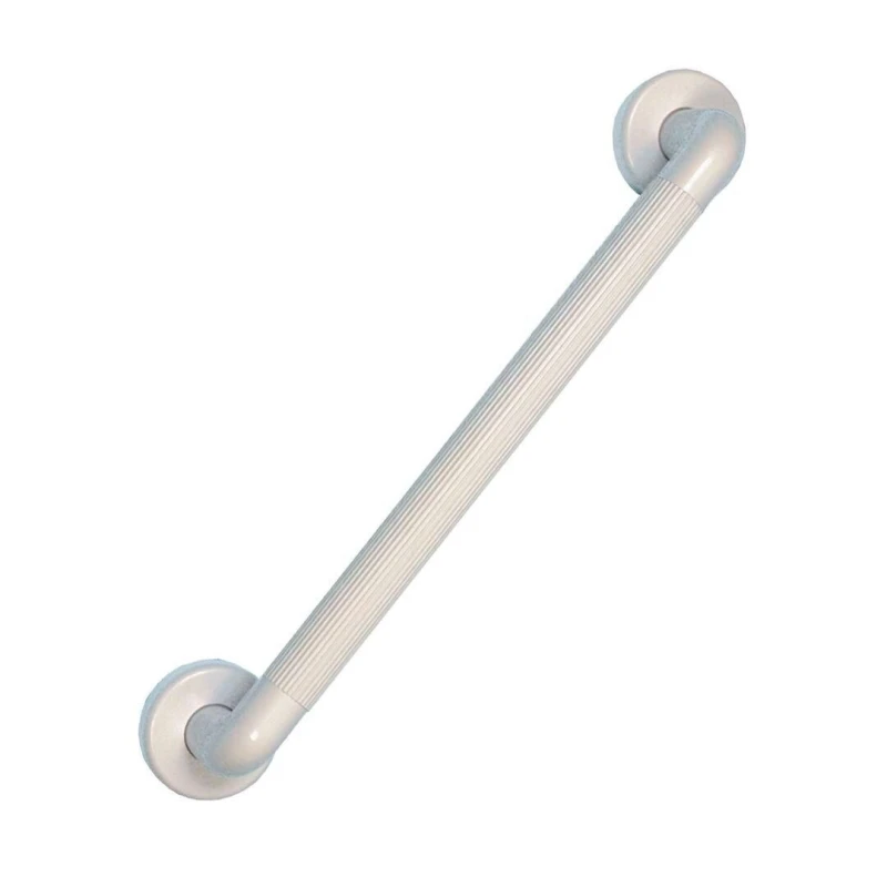 Image of Aidapt President Ribbed UPVC Plastic Grab Bar 12" White