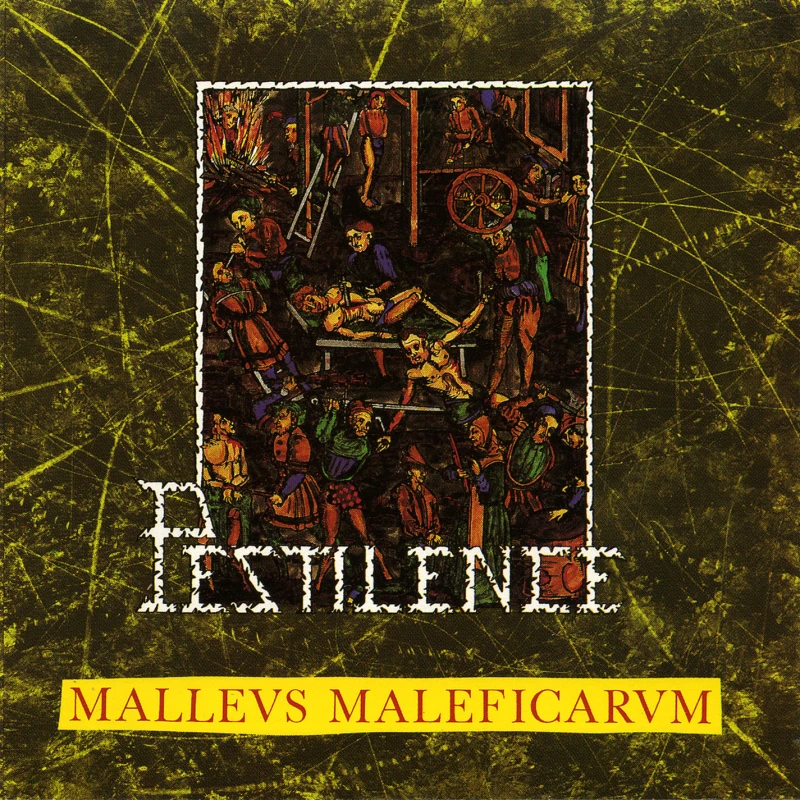 Image of Pestilence Malleus maleficarum LP coloured Onesize Unisex