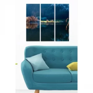 Image of MDF3898293 Multicolor Decorative MDF Painting (3 Pieces)