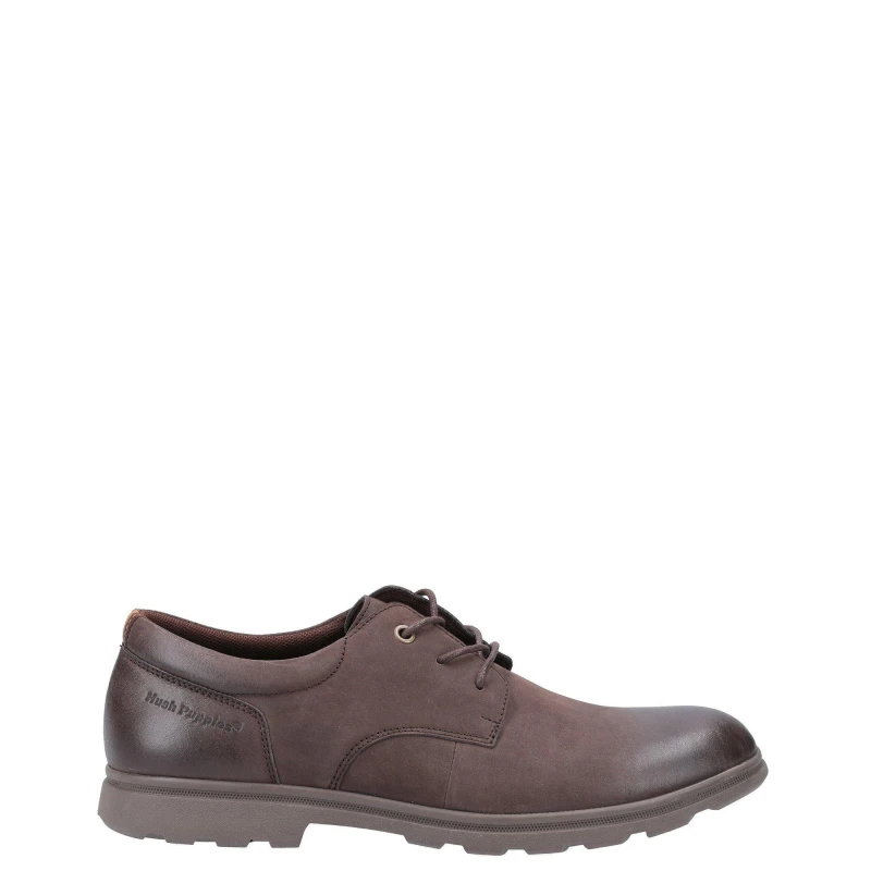 Image of Hush Puppies Trevor Lace Shoes - Brown Brown 6