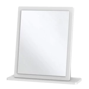 Image of Tedesca Dressing Table Mirror - White