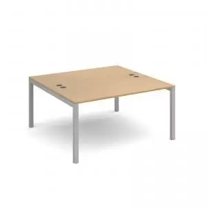 Image of Connex starter units back to back 1400mm x 1600mm - silver frame and