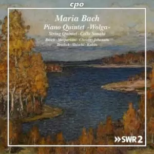 Image of Maria Bach Piano Quintet Wolga/String Quintet/Cello Sonata by Emilie Maria von Bach CD Album